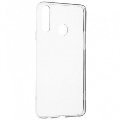 Husa Silicon Ultra Slim PREMIUM 1mm, Samsung A202 Galaxy A20E / A10E, Transparent foto