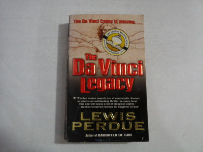 THE DA VINCI LEGACY - Lewis Perdue foto