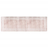 Covor Gossi lavabil bej 80x300 cm, antiderapant, catifea poliester