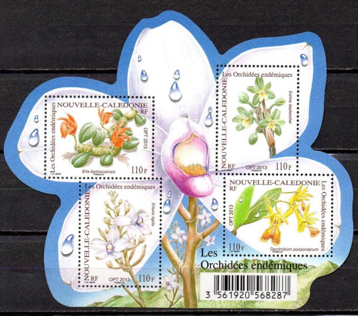NOUA CALEDONIE 2013, Flora, serie neuzată, MNH