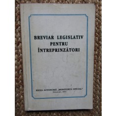 Breviar legislativ pentru intreprinzatori (1993)