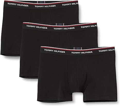 Boxeri pentru barbati Tommy Hilfiger Trunk 3P, 3 perechi, Marimea XL, negru - OUTLET