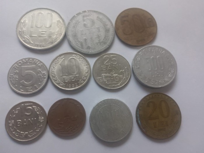Lot monede romania B3