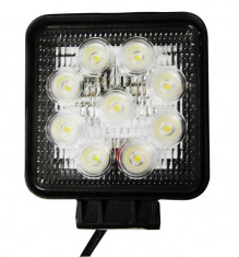 Proiector auto LED 106x106x60 27W lampa de lucru leduri - BIT2-201009-LED foto