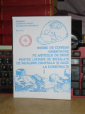 NORME CONSUM ARTICOLE DEVIZ LUCRARI DE INSTALATII INCALZIRE CENTRALA (I) ,1998 #
