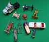 11 Piese figurine diverse masinute nintendo hot wells maisto italy kinder T3/29