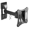 Suport TV de perete Cabletech 13&ndash;27 inch, brat reglabil, VESA 100