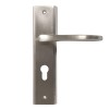 Maner usa interior, cu sild, Super Door, pentru cilindru, metal, 40 mm