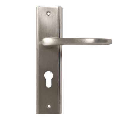 Maner usa interior, cu sild, Super Door, pentru cilindru, metal, 40 mm foto