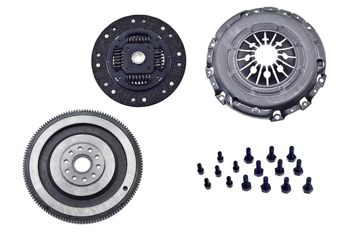 Kit ambreiaj cu volanta simpla Opel Motor 2.0dti 8v, 16v Astra G 1999-2004, Vectra C 2002-2009, Signum 2003-, NTY NZS-PL-001