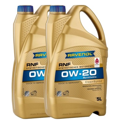 Pachet 10 litri ulei Ravenol RNF 0W20 foto