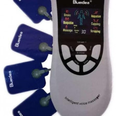 Aparat electrostimulare Blueidea BLD-008, LCD, 4 pad-uri