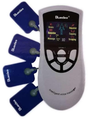 Aparat electrostimulare Blueidea BLD-008, LCD, 4 pad-uri foto