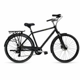 Cumpara ieftin Bicicleta de oras Kreidler 28 inch, marimea M, negru, cu frane hidraulice