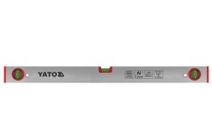 Nivela de aluminiu cu trei bule 400 mm YATO