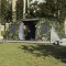 Gossi cort de camping tunel pentru 4 persoane, camuflaj, impermeabil
