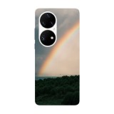 Husa compatibila cu Huawei Mate 40 model Over the rainbow, Silicon, TPU, Viceversa, Transparent, Carcasa