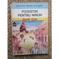 EMILE ZOLA - POVESTIRI PENTRU NINON