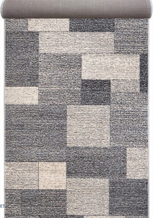 Traversa Covor Daffi 13027 Latime 80 cm - 80x600, Gri
