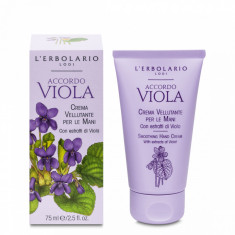 L'Erbolario Crema pentru maini Accordo Viola, 75ml