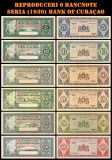 Reproduceri 6 bancnote Seria (1930) Bank of Cura&ccedil;ao