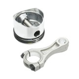 Set biela si piston cu segmenti 80 mm pentru compresor aer Perkins UTB