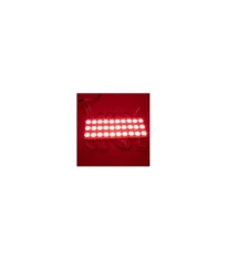 Modul 3 LED-uri 12V 1.5W 150lm SMD2835 rosu IP67 V-TAC