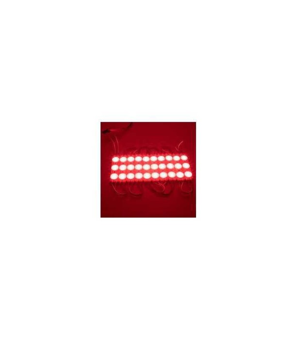 Modul 3 LED-uri 12V 1.5W 150lm SMD2835 rosu IP67 V-TAC