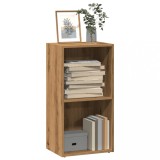 Gossi biblioteca, stejar artizanal, 40x30x77 cm, lemn prelucrat