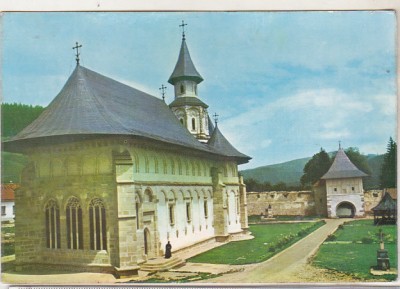 bnk cp Manastirea Putna - Biserica manastirii Putna - circulata foto