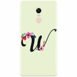 Husa silicon pentru Xiaomi Redmi Note 4, Litera W