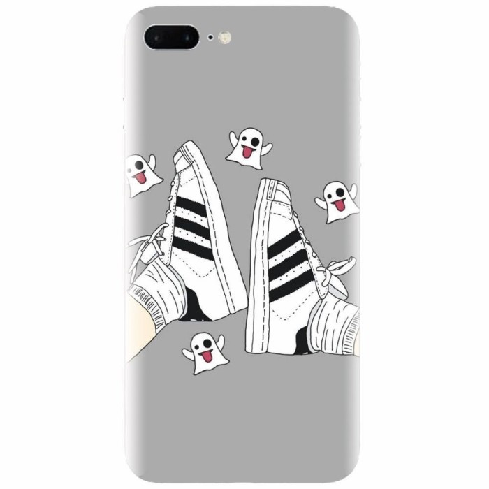 Husa silicon pentru Apple Iphone 7 Plus, Little Phantoms