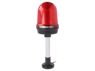 Semnalizator Luminos Lumina Flash Rosu IP65 foto