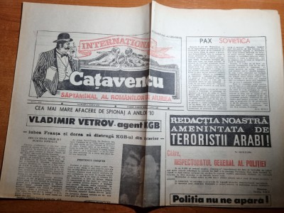 ziarul catavencu anul 2,nr. 9 din 1992 foto