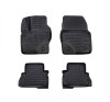 Covorase Auto Tip Tavita Cauciuc ALM Ford C-Max II 2010-2019, Negre, Set Fata+Spate, Fixare Clipsuri/Scai
