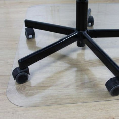 Suport scaun pentru protectie parchet, 70x100 cm, grosime 0.5 mm, transparent foto