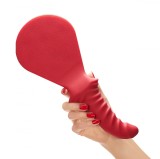 Dildo&amp;Padela BUCK DICH, Silicon, Rosu, 31.5 cm