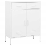Gossi dulap de depozitare, alb, 80x35x101,5 cm, otel
