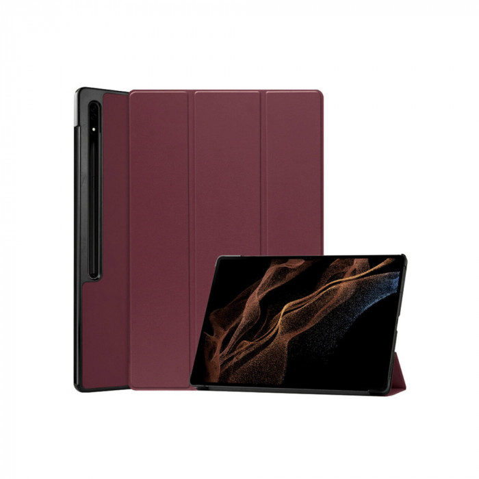 Husa Flip pentru Samsung Galaxy Tab S8 Ultra Techsuit FoldPro Rosu