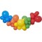 Set ghirlanda de 65 baloane cu banda DIY Curcubeu