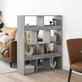 VidaXL Separator de cameră gri sonoma, 100x33x125,5 cm, lemn prelucrat