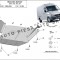Scut metalic motor Mercedes Sprinter fabricat in perioada 1995 - 2006 APS-14,095