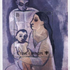 Sao Tome 1981 - Picasso, colita neuzata