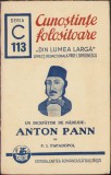 HST C253 Un incepator de nadejde Anton Pann 1941 Papadopol