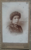 Portret doamna// CDV Constanta 1916, Necirculata, Printata
