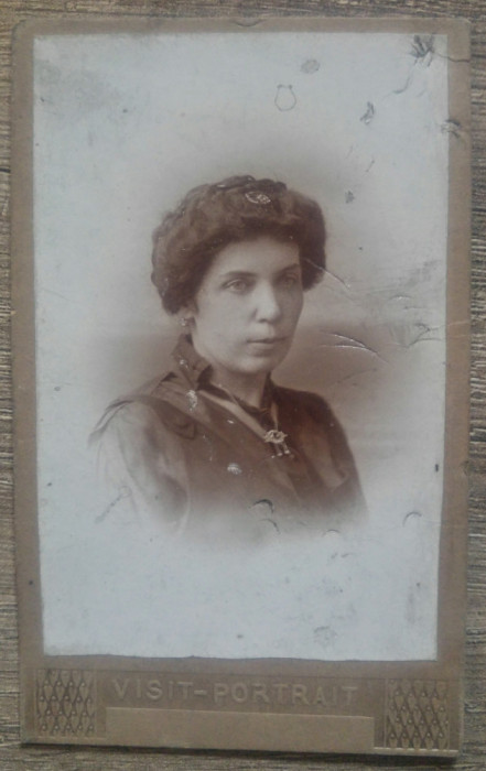 Portret doamna// CDV Constanta 1916