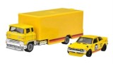 Macheta transportor auto 1972 Toyota Corolla levin &amp; sukura sprinter truck seria Team Transport scara 1/64