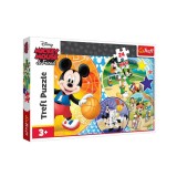 Puzzle 24 piese, Mickey sportiv, pentru copii, ATU-083593, Oem