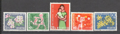 Elvetia.1962 Pro Juventute-50 ani Fundatia Pro Juventute KE.3 foto