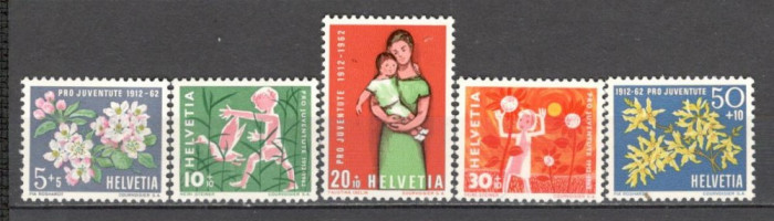 Elvetia.1962 Pro Juventute-50 ani Fundatia Pro Juventute KE.3